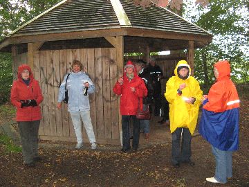 Rast beim Wendebecken Rast beim Wendebecken
